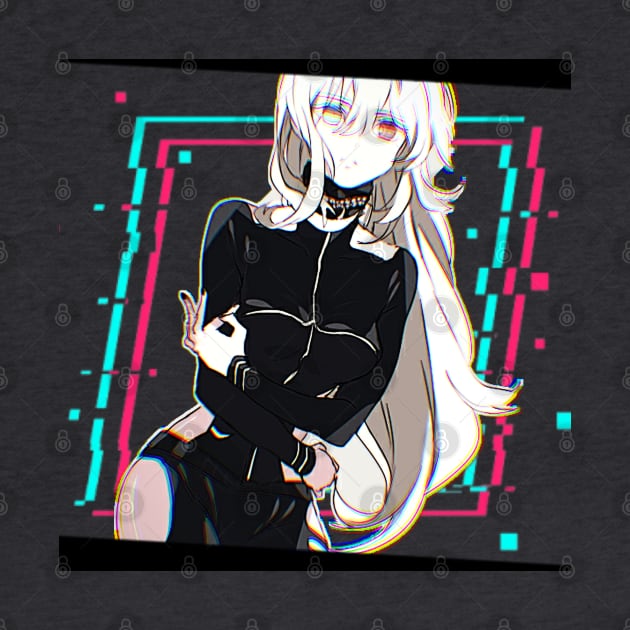 Anime Girl Glitch Aesthetic by valival